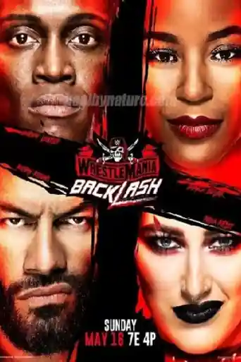 WWE Wrestlemania Backlash 2021 HDTV 550MB PPV 480p poster | Bolly4u Official