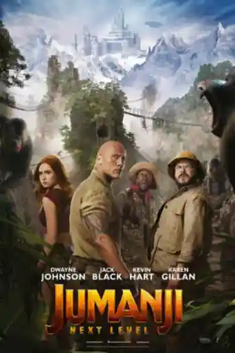 Jumanji The Next Level 2019 HC HDRip 900MB English 720p poster | Bolly4u Official