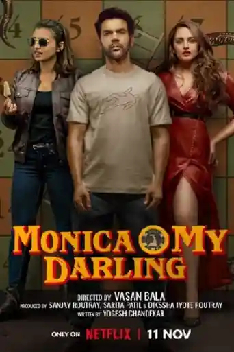 Monica O My Darling 2022 WEB-DL Hindi Full Movie Download 1080p | 720p | 480p poster | Bolly4u Official