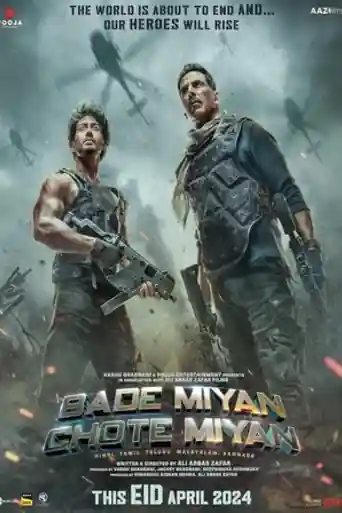Bade Miyan Chote Miyan 2024 WEB-DL Hindi Full Movie Download 1080p | 720p | 480p poster | Bolly4u Official