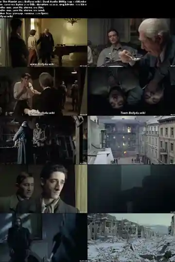 The Pianist 2002 BRRip 1GB Hindi Dual Audio 720p Download