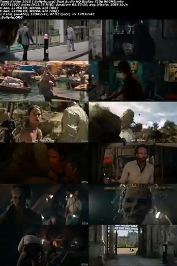 Tomb Raider 2018 BluRay 400Mb Hindi HQ Dual Audio 480p Download