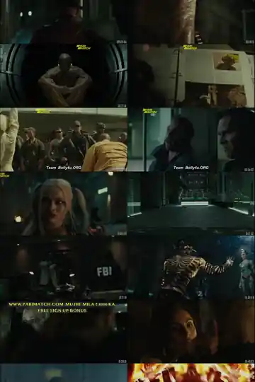 Suicide Squad 2016 BluRay 400Mb UNRATED Hindi Dual Audio 480p Download