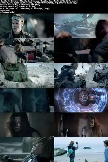 Battle for Skyark 2015 BluRay 300Mb Hindi Dual Audio 480p Download