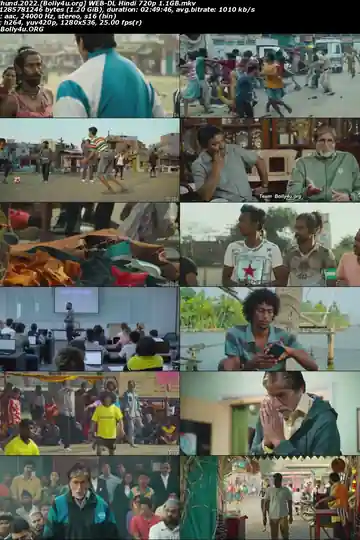 Jhund 2022 WEB-DL Hindi Movie 720p 480p Download