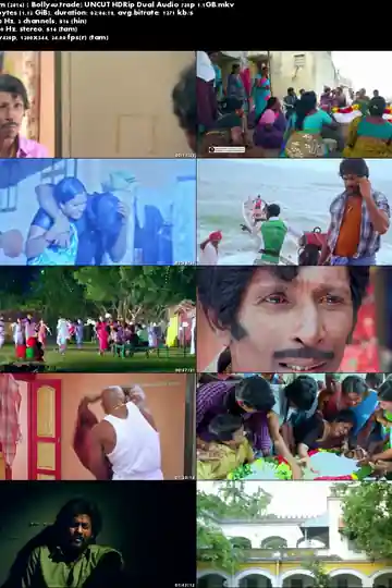  Kalakattam 2016 HDRip 400MB UNCUT Hindi Dual Audio 480p Download
