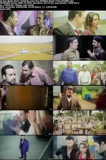 Bunty Aur Babli 2021 Pre DVDRip 950MB Hindi Movie Download 720p