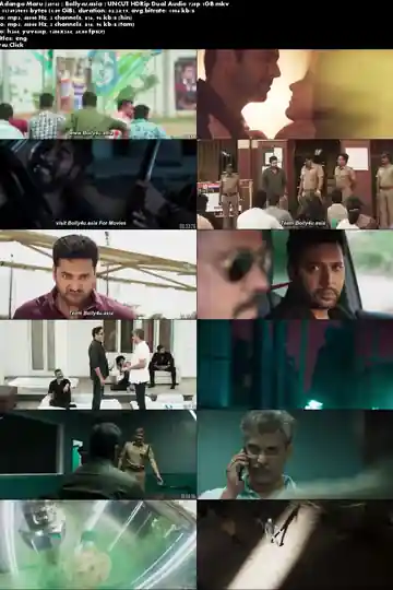 Adanga Maru 2018 HDRip 1GB UNCUT Hindi Dual Audio 720p Download