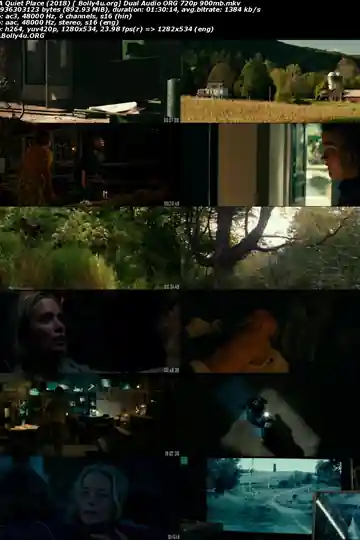 A Quiet Place 2018 BluRay 300MB Hindi Dubbed Dual Audio ORG 480p Download