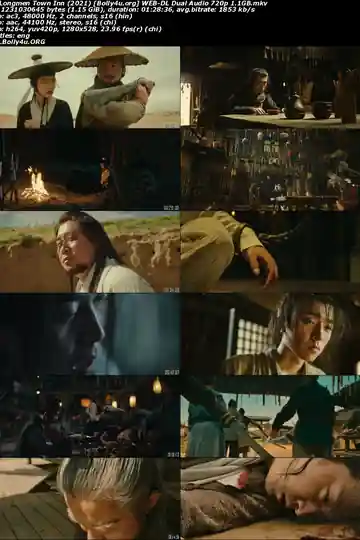 Longmen Town Inn 2021 WEB-DL Hindi Dual Audio Full Movie Download 720p  480p