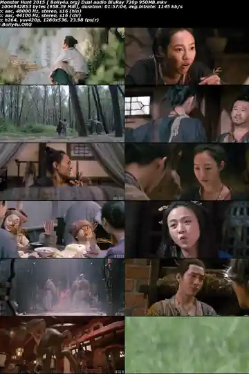 Monster Hunt 2015 BRRip 900MB Hindi Dual Audio 720p Download
