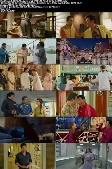 Coolie No 1 2020 WEB-DL Hindi Full Movie Download 720p  480p