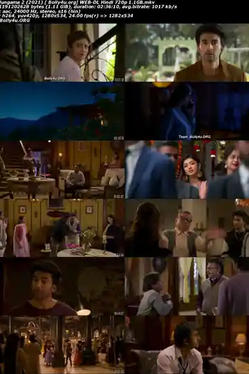 Hungama 2 2021 WEB-DL 450MB Hindi Movie Download 480p
