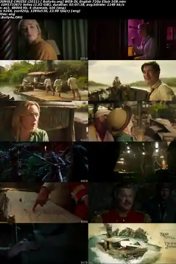 Jungle Cruise 2021 WEB-DL 1GB English 720p ESubs Download