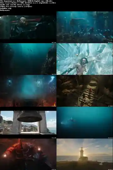 Aquaman 2018 WEB-DL 400MB English 480p ESub Download