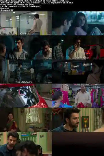 Operation Romeo 2022 WEB-DL Hindi Full Movie Download