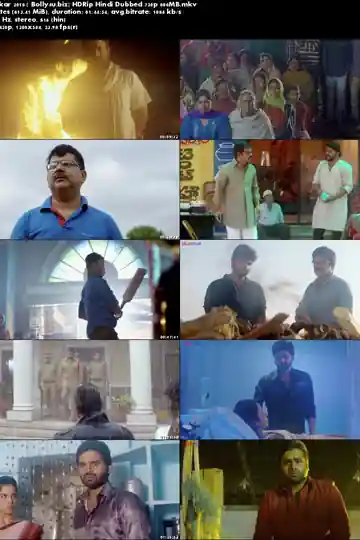 Rowdy Sarkar 2018 HDRip 300Mb Full Hindi Dubbed Movie Download 480p