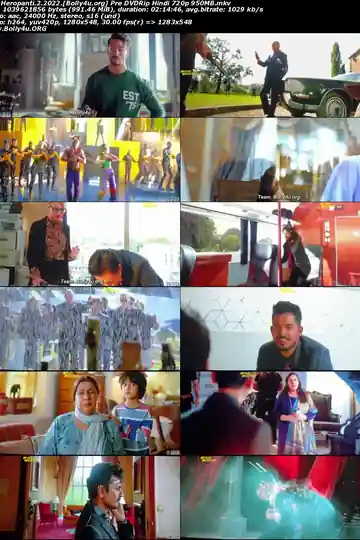 Heropanti 2 2022 Pre DVDRip Hindi Movie Download 720p  480p