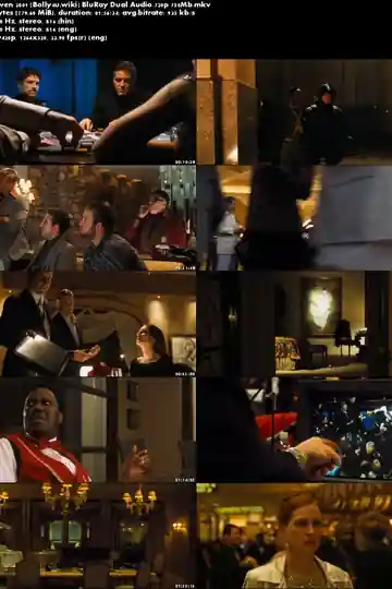 Oceans Eleven 2001 BluRay 350Mb Hindi Dual Audio 480p Download