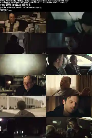 Killing Them Softly 2012 BRRip 300MB Hindi Dual Audio 480p Download