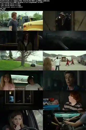 Monster Trucks 2016 BRRip 300Mb Hindi Dual Audio ORG 480p Download