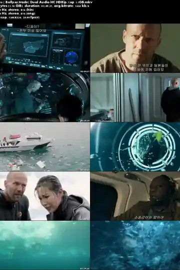 The Meg 2018 HC HDRip Full Hindi Dual Audio Movie Download 720p