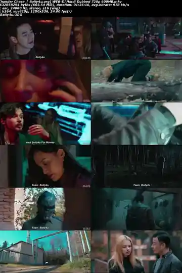 Thunder Chase 2021 WEB-DL 280Mb Hindi Dubbed 480p Download