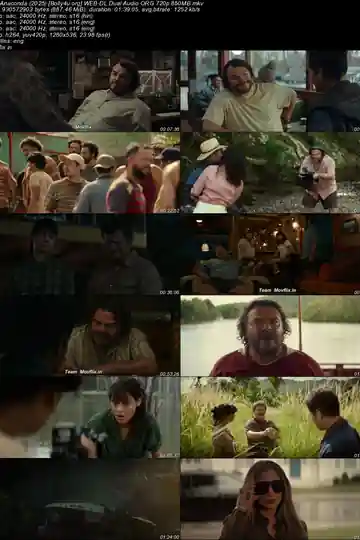 Anaconda 2025 WEB-DL Hindi Dual Audio ORG Full Movie Download 1080p  720p  480p