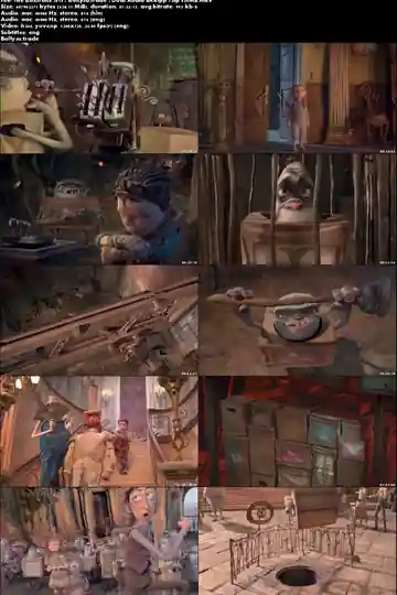 The Boxtrolls 2014 BluRay 300Mb Hindi Dubbed Dual Audio 480p Download