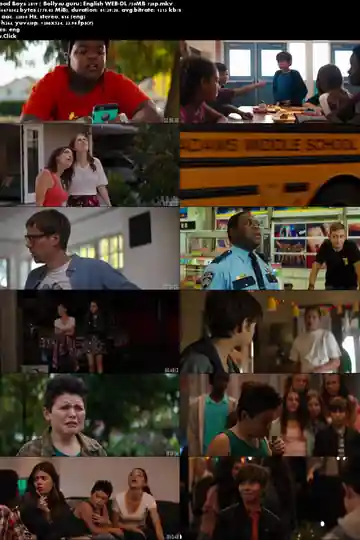 Good Boys 2019 WEB-DL 750MB English 720p ESub Download