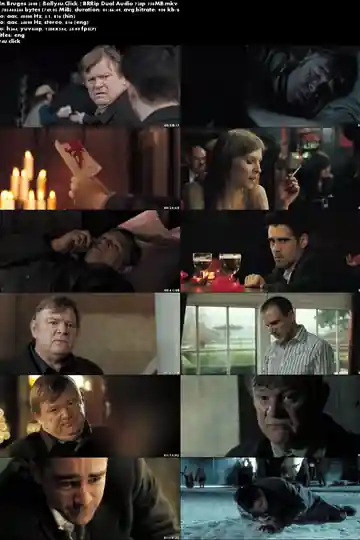 In Bruges 2008 BRRip 300Mb Hindi Dual Audio 480p Download