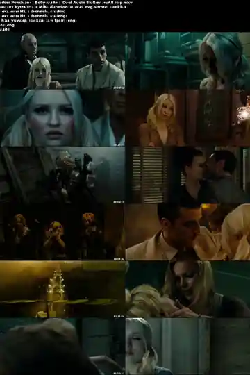 Sucker Punch 2011 BRRip 300Mb Hindi Dual Audio 480p ESub Download
