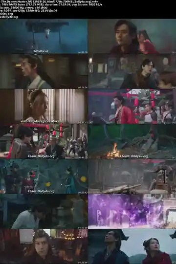 The Demon Hunter 2025 WEB-DL Hindi Dubbed ORG Full Movie Download 1080p  720p  480p