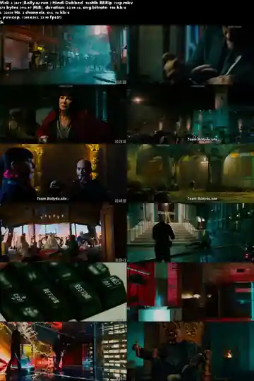 John Wick 3 2019 BRRip 300Mb Hindi Dubbed 480p Download