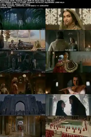Padmaavat 2018 WEB-DL 1.1GB Hindi Movie Download 720p