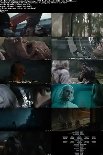 Predator Badlands 2025 WEB-DL Hindi Dual Audio ORG Full Movie Download 1080p  720p  480p