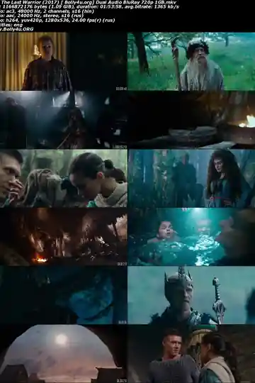 The Last Warrior 2017 BRRip 1GB Hindi Dual Audio 720p Download