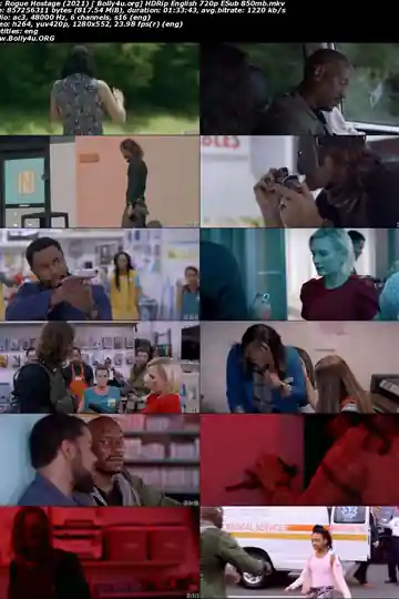 Rogue Hostage 2021 HDRip 300Mb English 480p ESubs Download