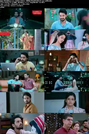 Happy Wedding 2020 HDRip 300Mb Hindi Dubbed 480p Download