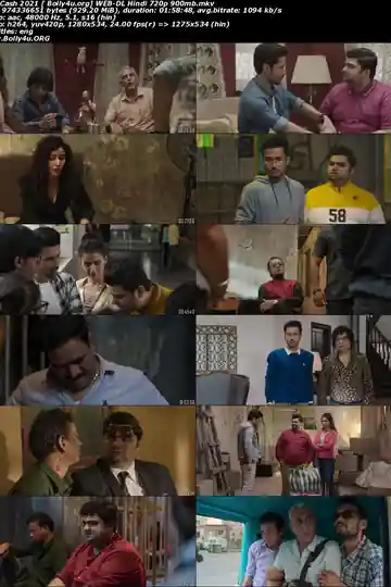 Cash 2021 WEB-DL 300MB Hindi Movie Download 480p
