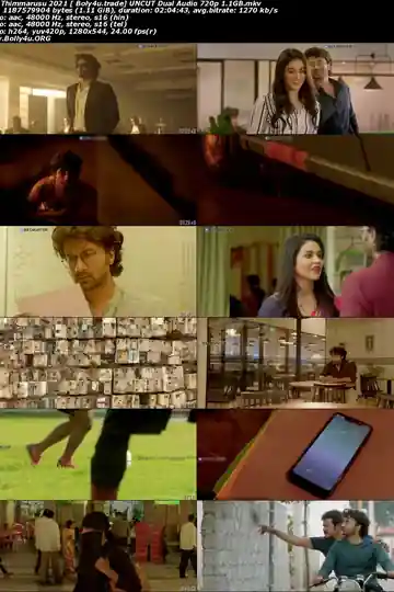 Thimmarusu 2021 WEB-DL 400MB UNCUT Hindi Dual Audio 480p Download