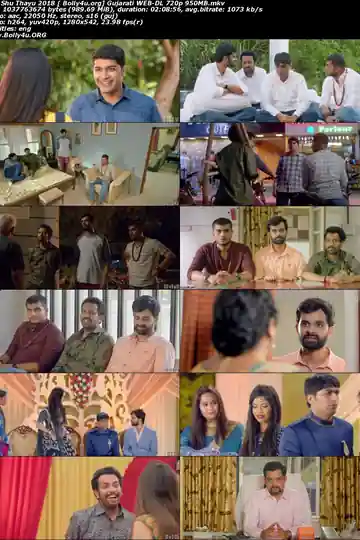 Shu Thayu 2018 WEB-DL 950MB Gujarati 720p ESubs Download