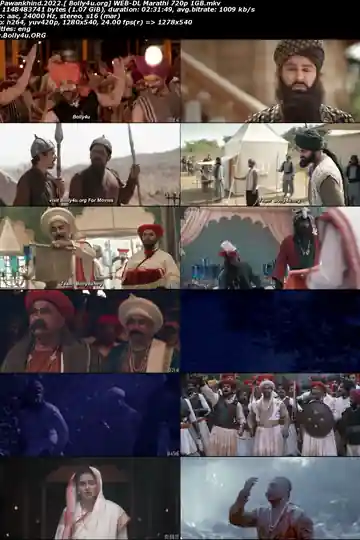 Pawankhind 2022 WEB-DL Marathi Movie Download 720p  480p