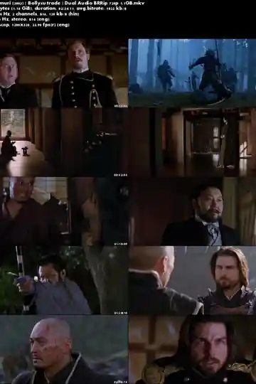 The Last Samuri 2003 BluRay Hindi Dubbed Dual Audio 720p ESub Download
