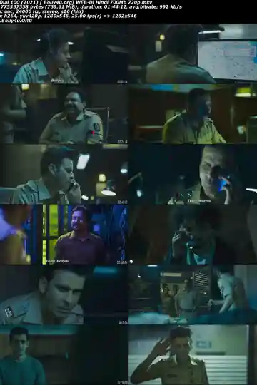 Dial 100 2021 WEB-DL 350Mb Hindi Movie Download 480p