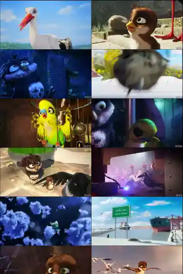 A Storks Journey 2017 BluRay 300MB Hindi Dual Audio 480p Download