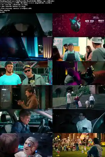 Bleeding Steel 2017 BRRip Hindi Dual Audio 720p ESub Download