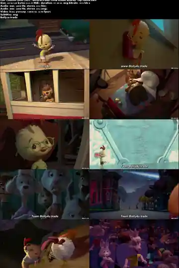 Chicken Little 2005 BluRay 600MB Hindi Dual Audio 720p Download