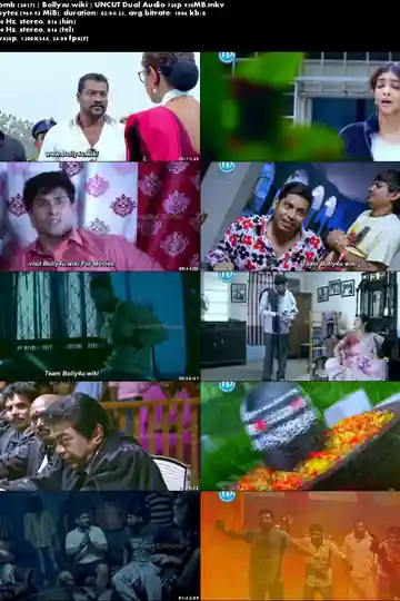 Lakshmi Bomb 2017 HDRip 950MB UNCUT Hindi Dual Audio 720p Download