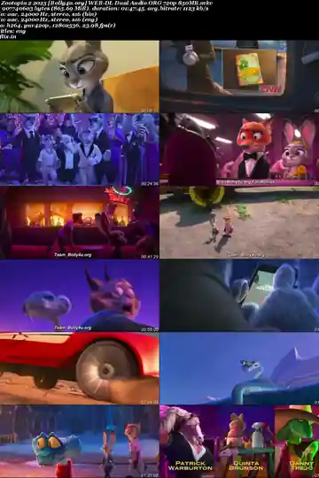 Zootopia 2 2025 WEB-DL Hindi Dual Audio ORG Full Movie Download 1080p  720p  480p